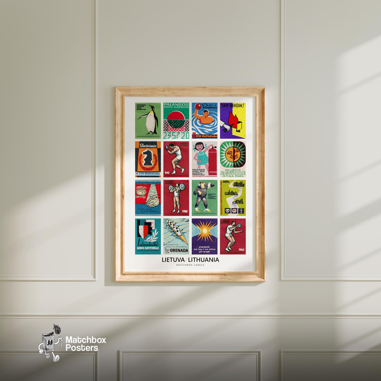Lithuanians Grid Print