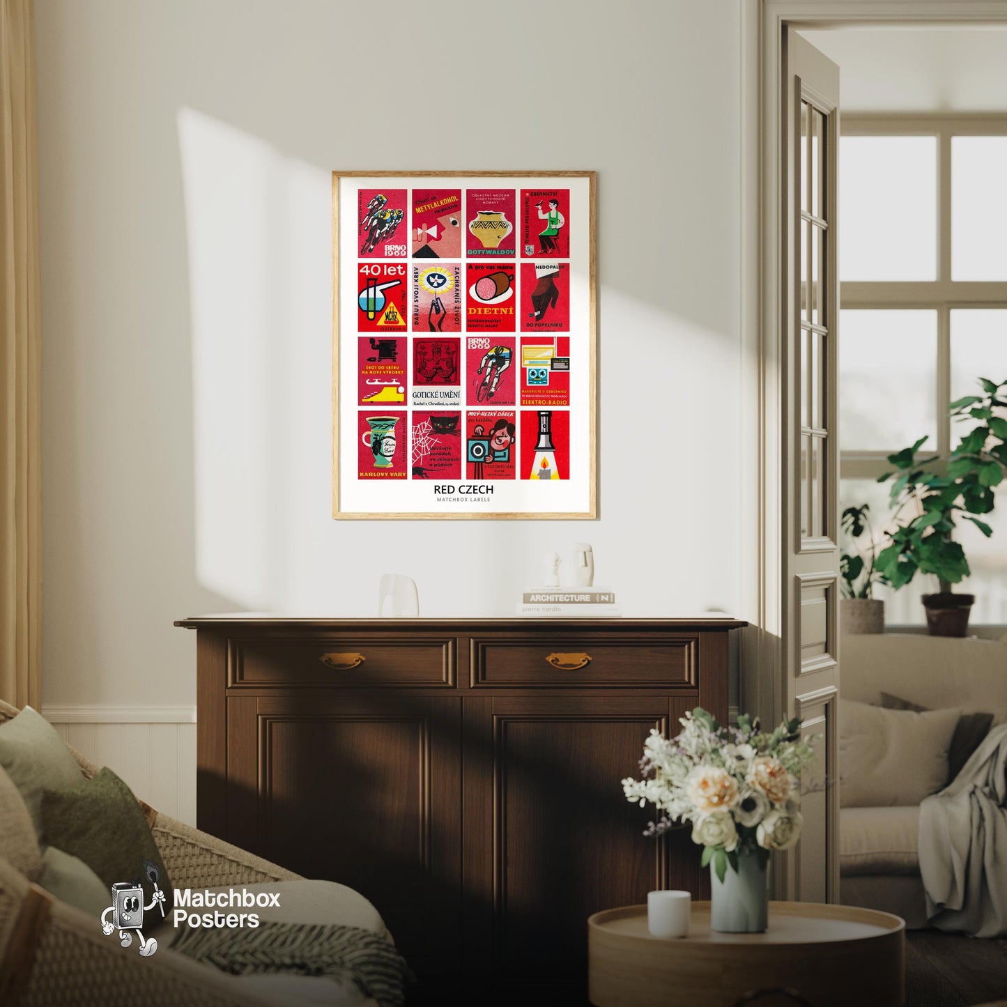 Czechs Grid Print