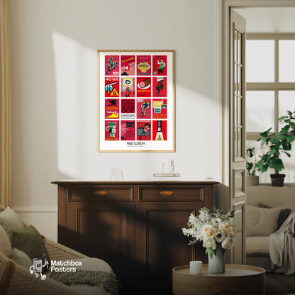 Czechs Grid Print